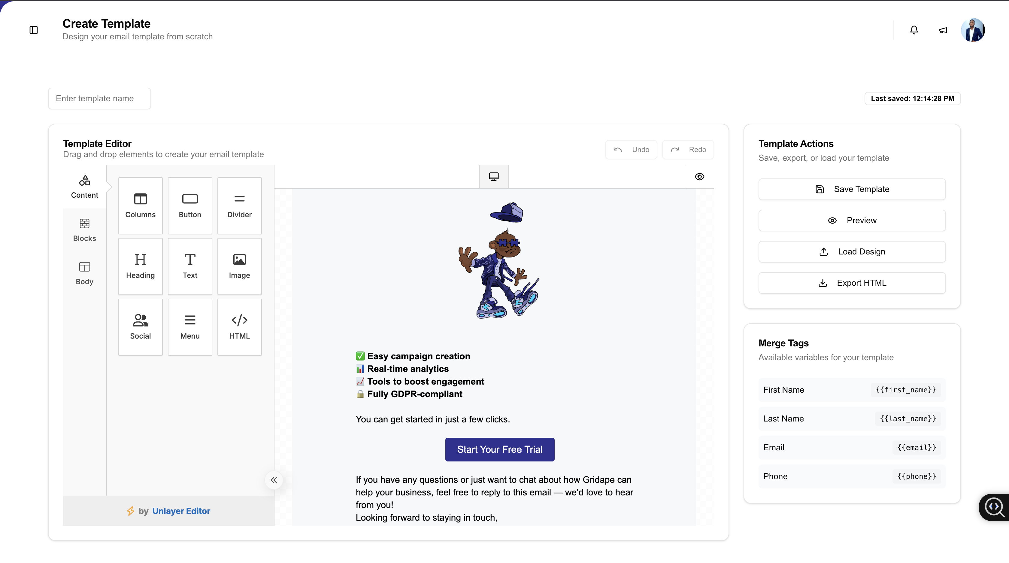 Email Editor Demo